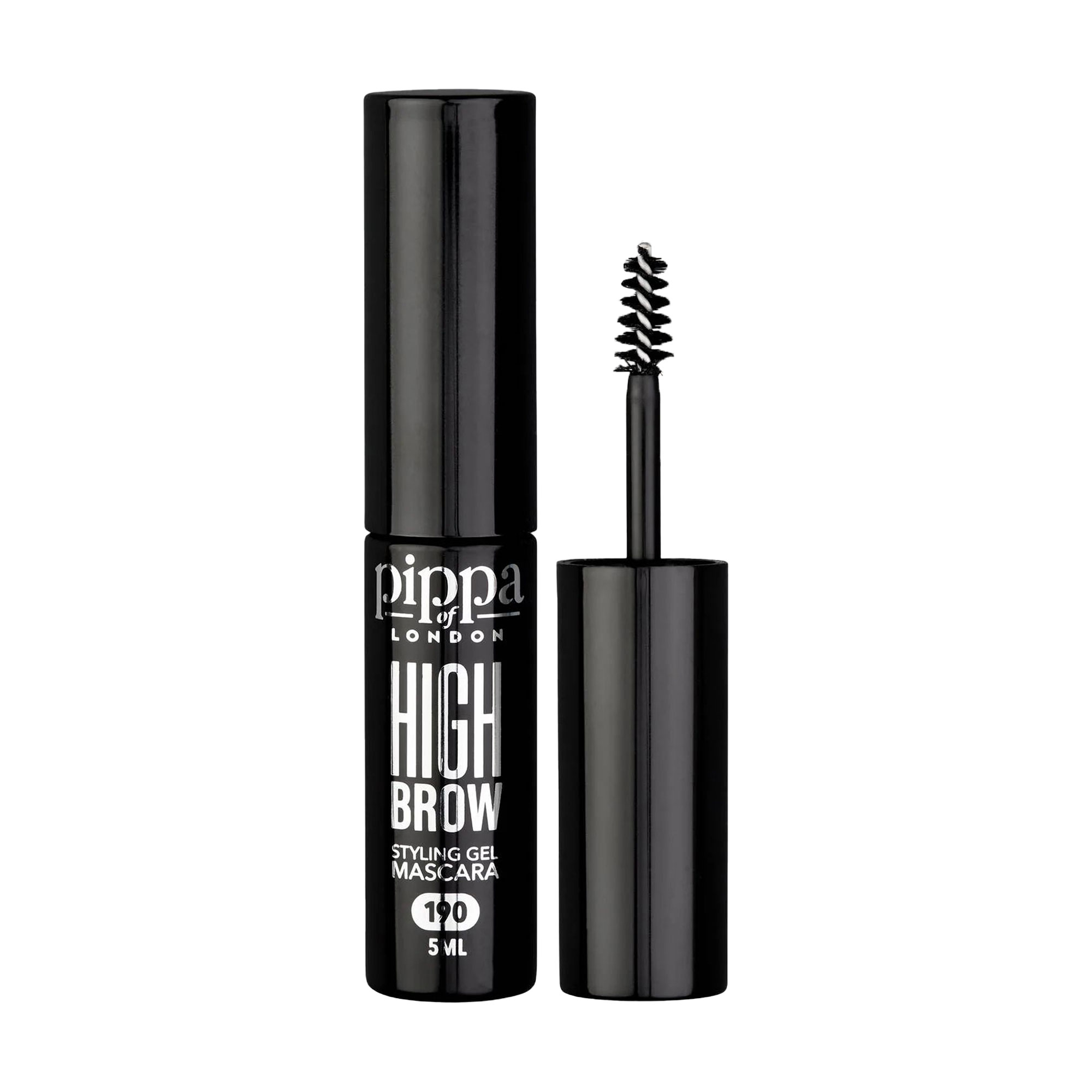 Стайлінг-гель для брів Pippa of London Highbrow Styling Gel Mascara 190 Прозорий, 5 мл